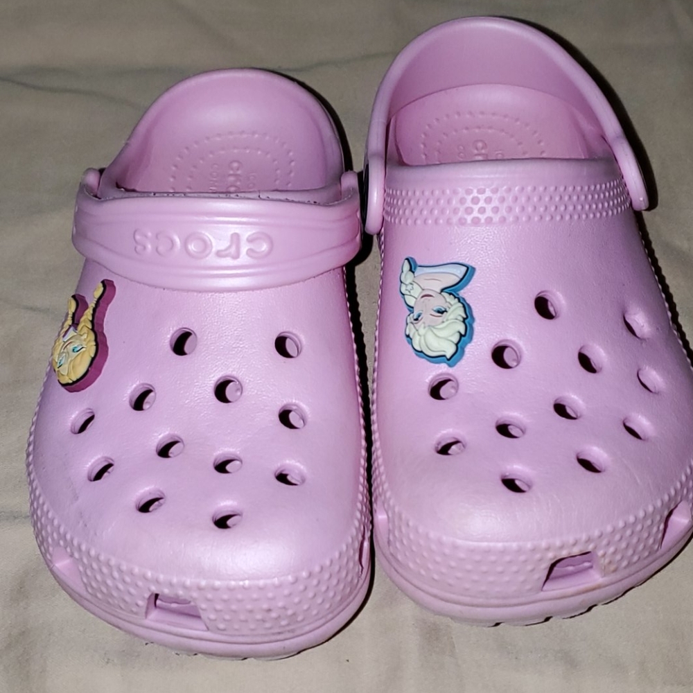 Pink CROCS